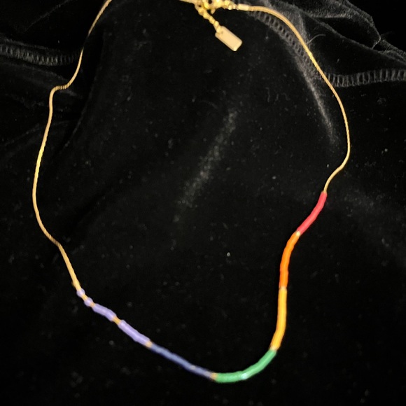 Miyuki Japanese seed bead necklace made in Seoul South Korea - Picture 4 of 6